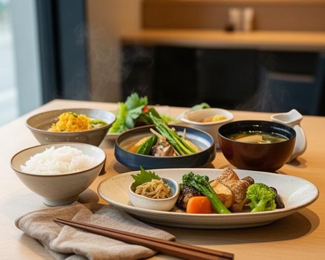 飯塚市の新しい飲食店で提供される筑豊食材の定食